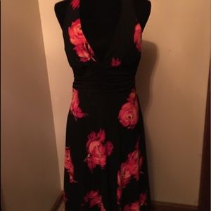 Halter top cocktail dress